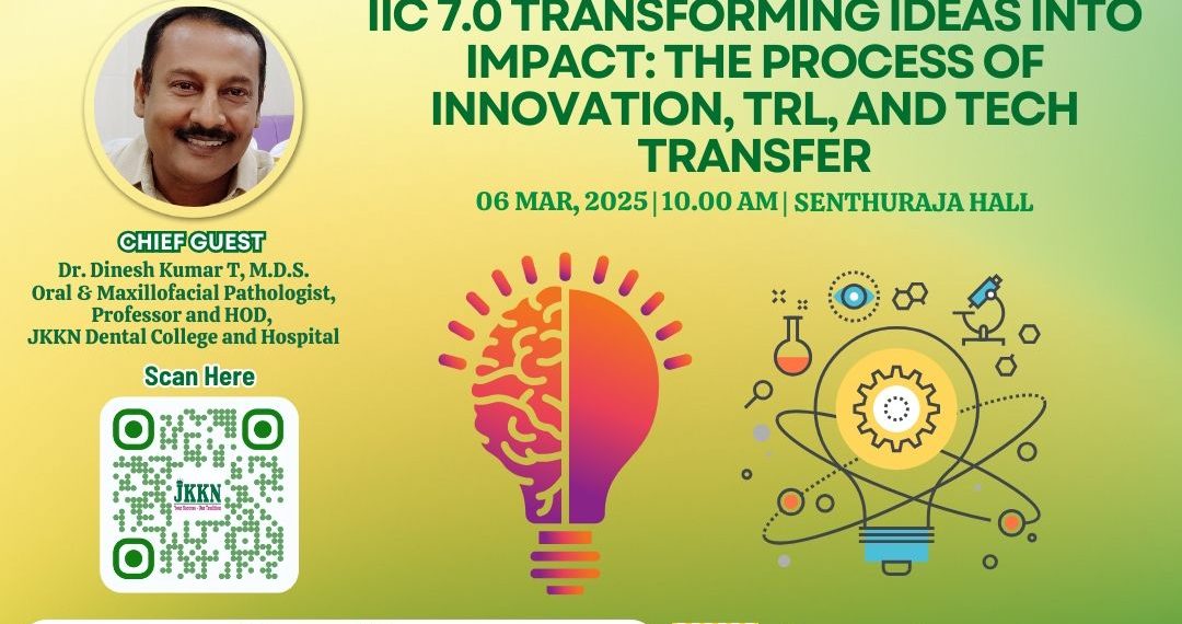 Transforming Ideas into Impact: The Process of Innovation, TRL and Tech Transfer